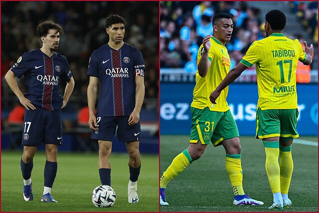 PSG y Nantes
