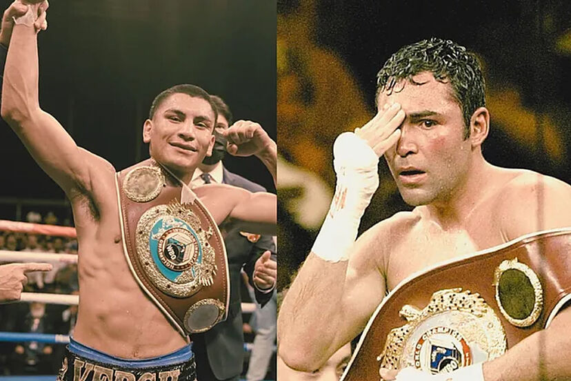 Oscar De La Hoya confirms Vergil Ortiz's return in October: A new boxing  star? | Marca