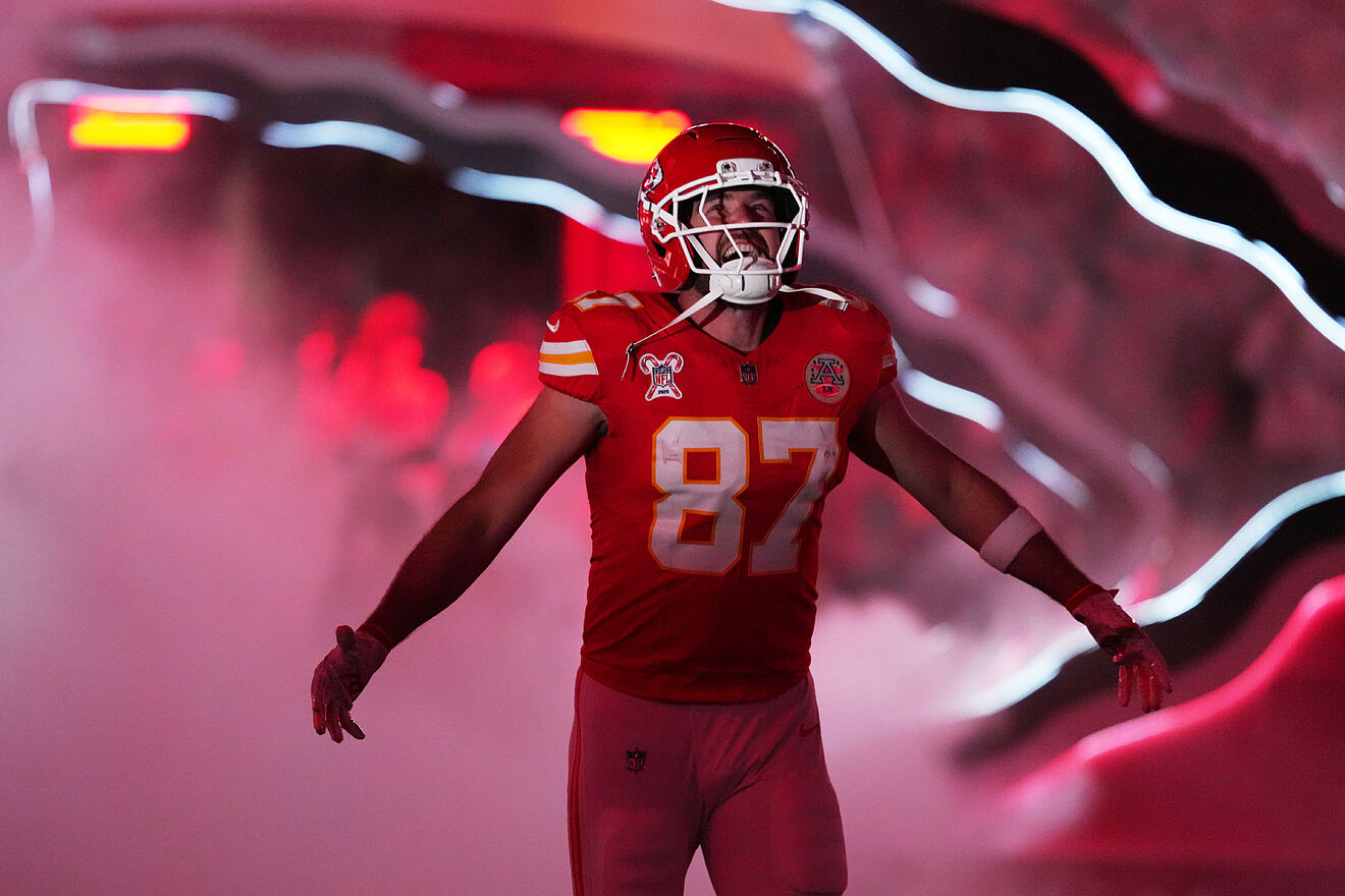 Kelce with the Chiefs