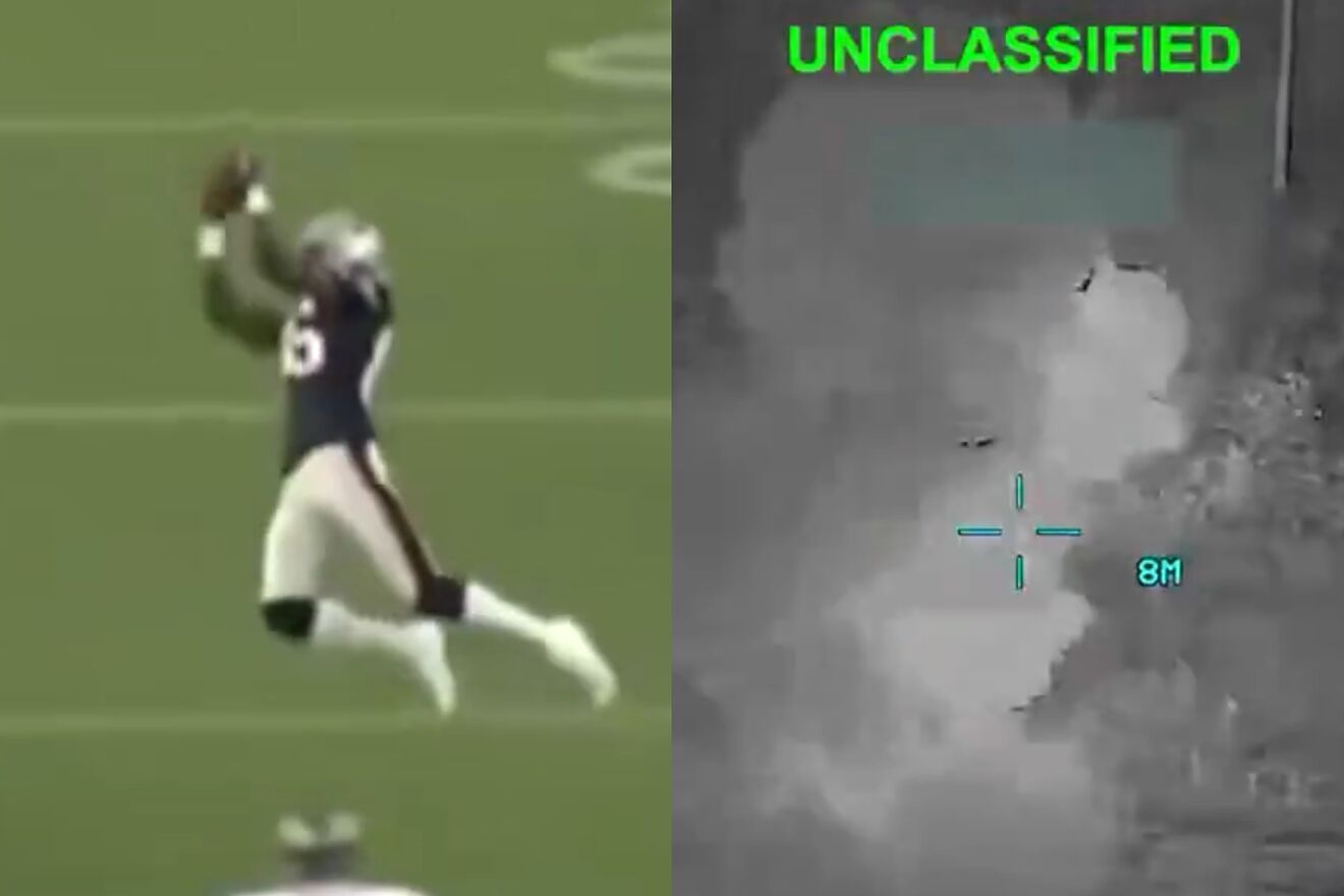 The White House used footage of NFL players in their video celebrating...