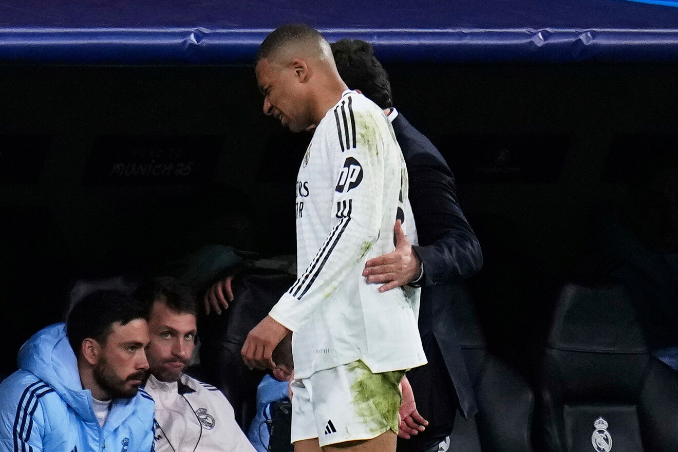 Kylian Mbapp�, a star with no shine in the games that matter, left once again dreaming of the UCL