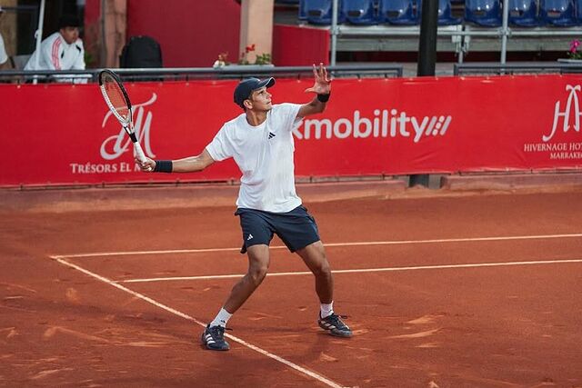 Rafa J�dar, en acci�n en Marrakech