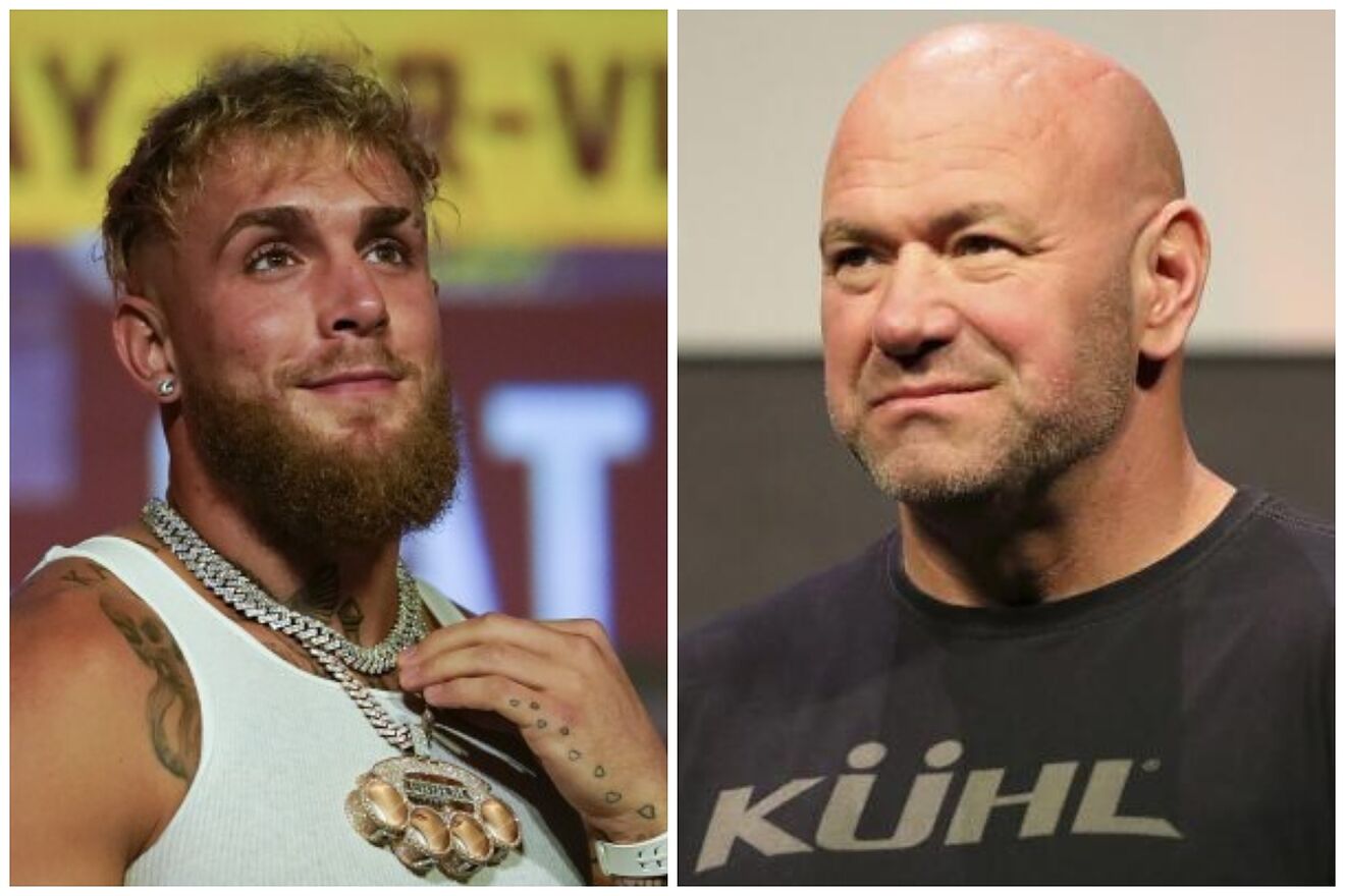 Jake Paul and Dana White