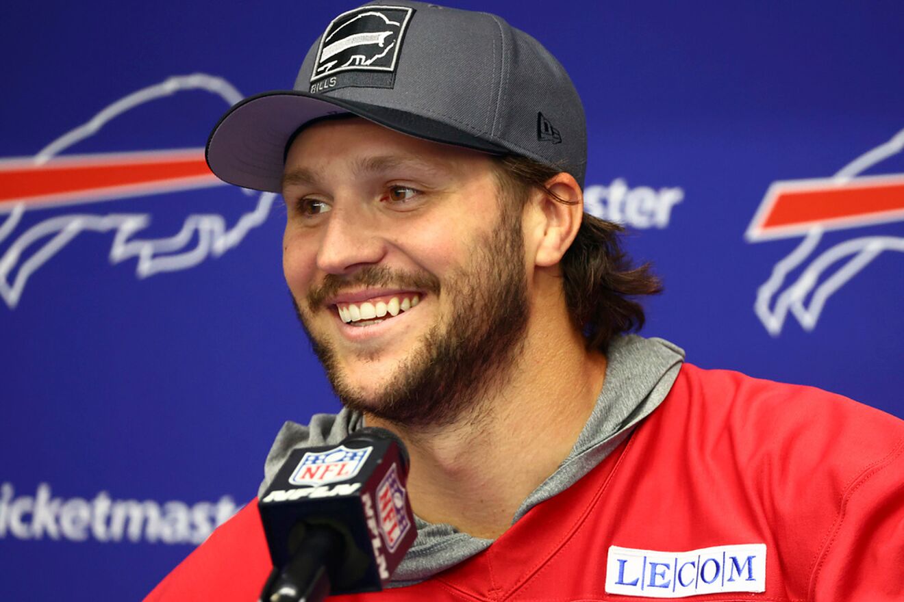 Josh Allen reveals his secret for not letting social media comments...