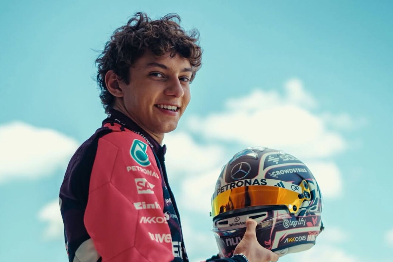 How is Kimi Antonelli setting himself