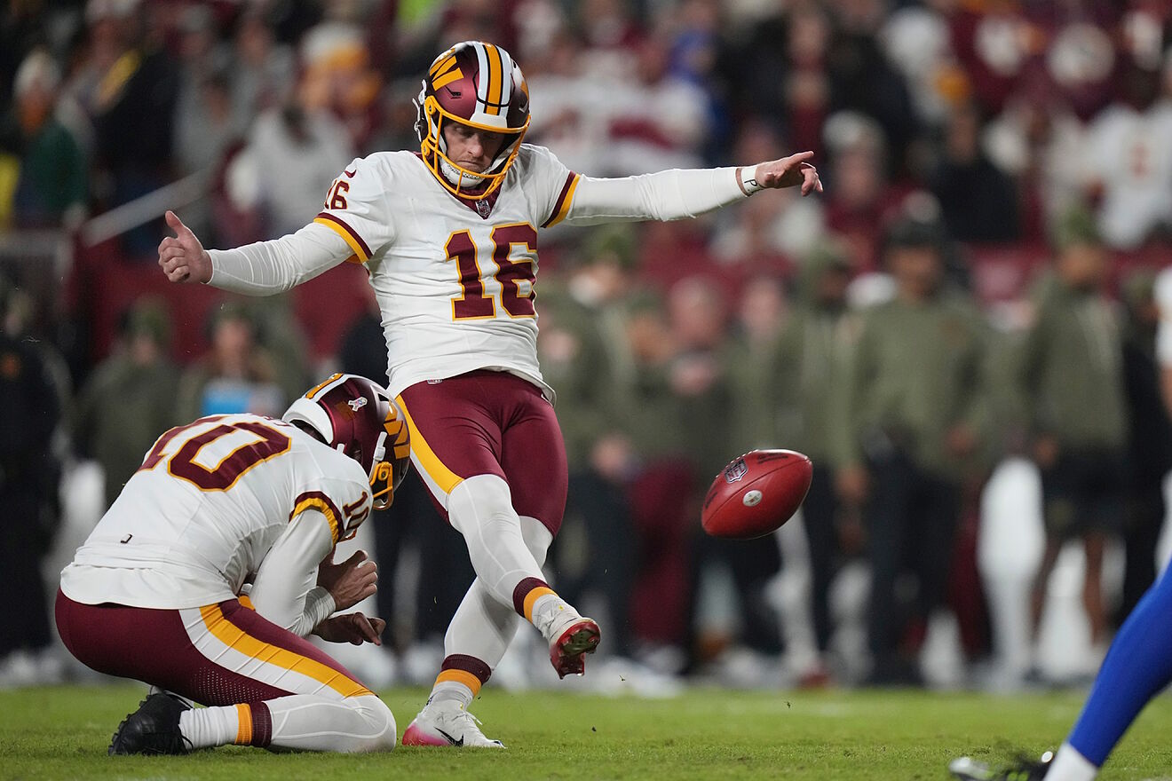 Matt Gay is fired by the Washington Commanders after his mistakes at...