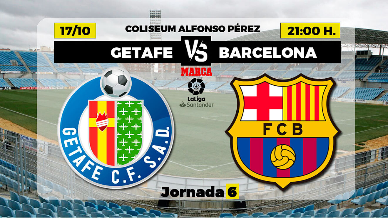 La Liga Santander: Getafe - Barcelona: Horario y dónde ver en TV hoy el ...