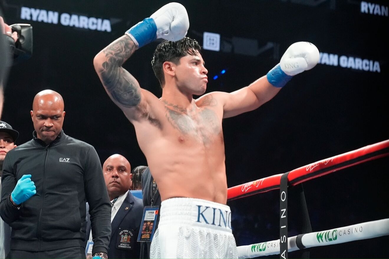 Ryan Garcia bet $500,000 on Dricus Du Plessis to win.