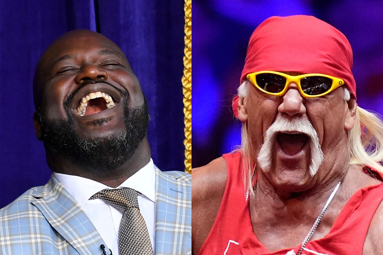 When Shaq Surprised Hulk Hogan with a Chokehold for a '90s Promo