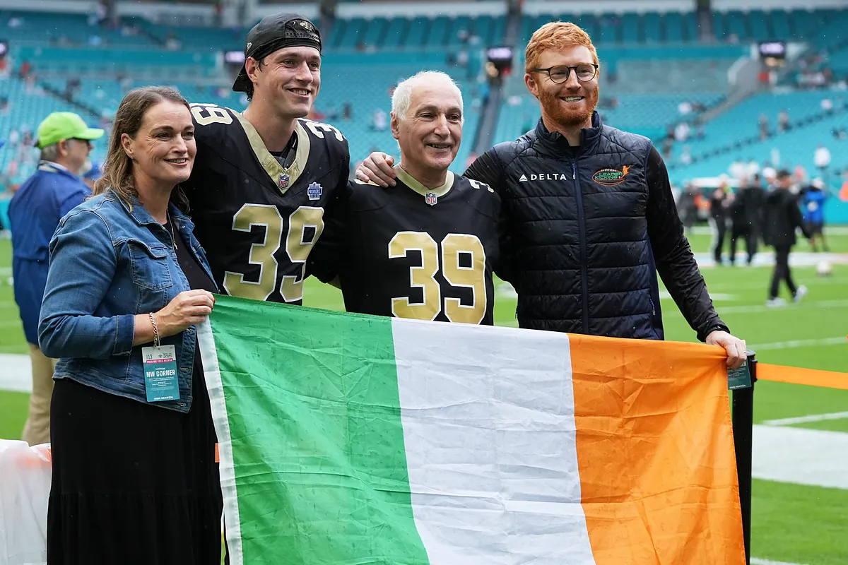 Who is Charlie Smyth? Meet the New Orleans Saints kicker whose memorable debut vs Miami Dolphins sparked wild celebrations in small Irish village