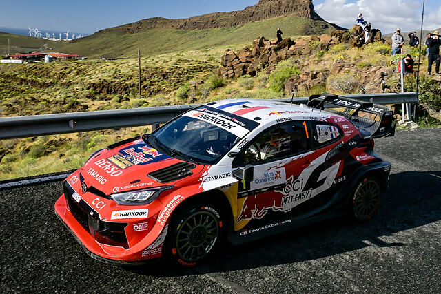 Ogier, en acci�n.