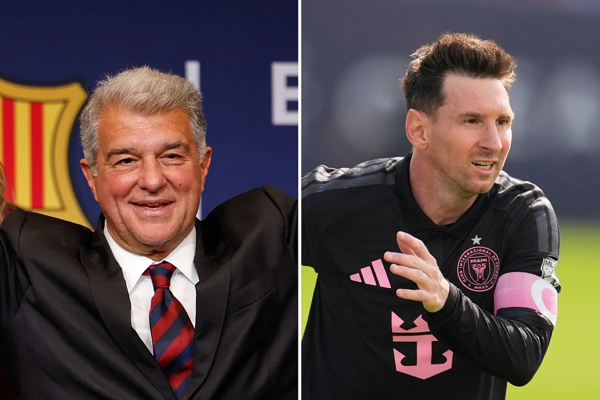 Joan Laporta takes another veiled shot at Lionel Messi and Barcelona fans don't like it