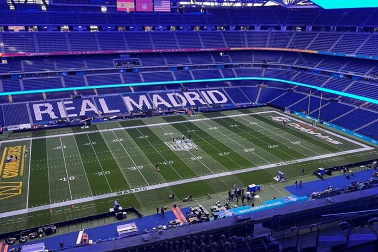 The message at the Santiago Bernabeu: touchdown against racism
