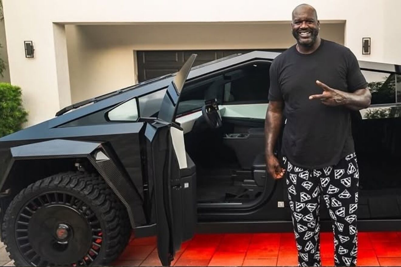 Shaq Sells Custom Tesla Cybertruck After Range Struggles-NBA Star...
