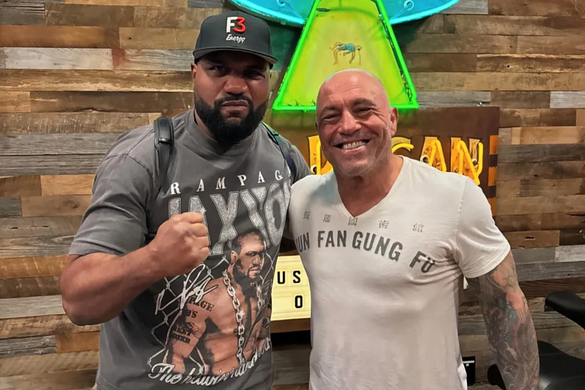 Joe Rampage Joe Rogan revealed to Rampage Jackson two UFC legends once fought for a ...