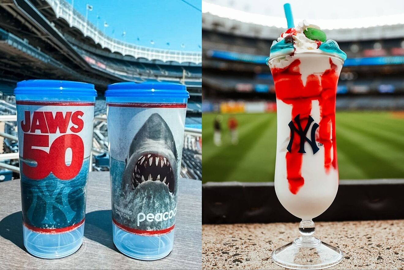 The Yankee Stadium has a special promotion for Jaws 50th anniversary.