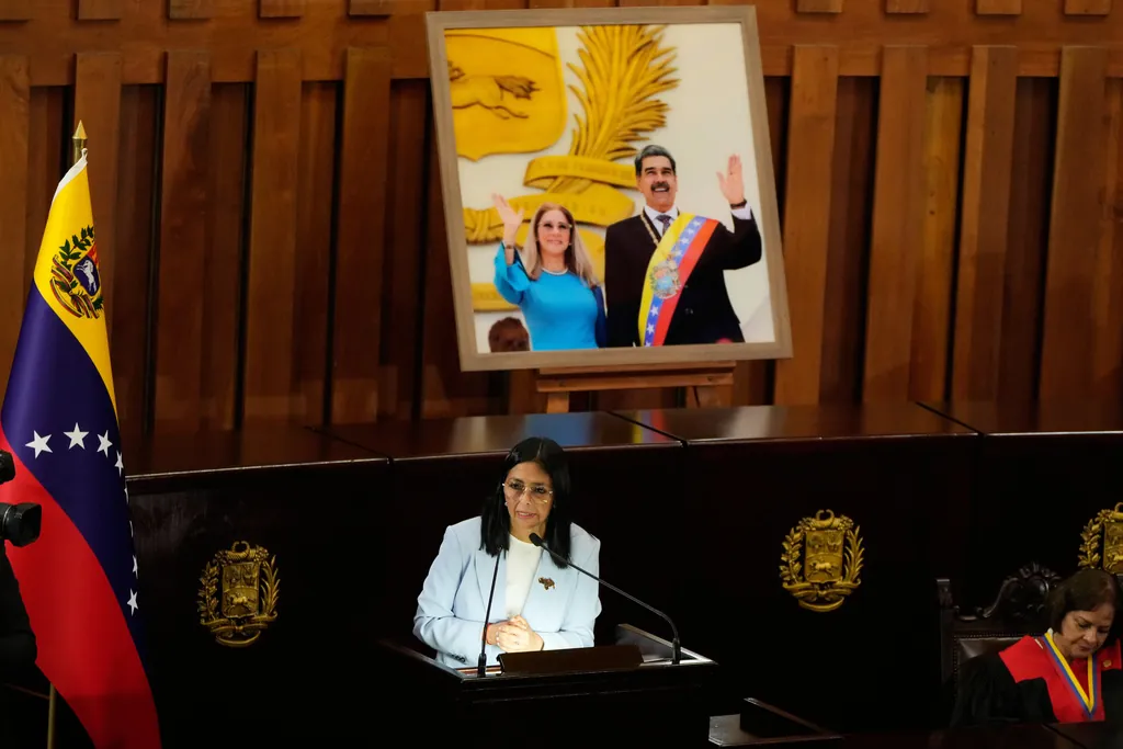 Delcy Rodriguez proposes general amnesty law for political prisoners in Venezuela