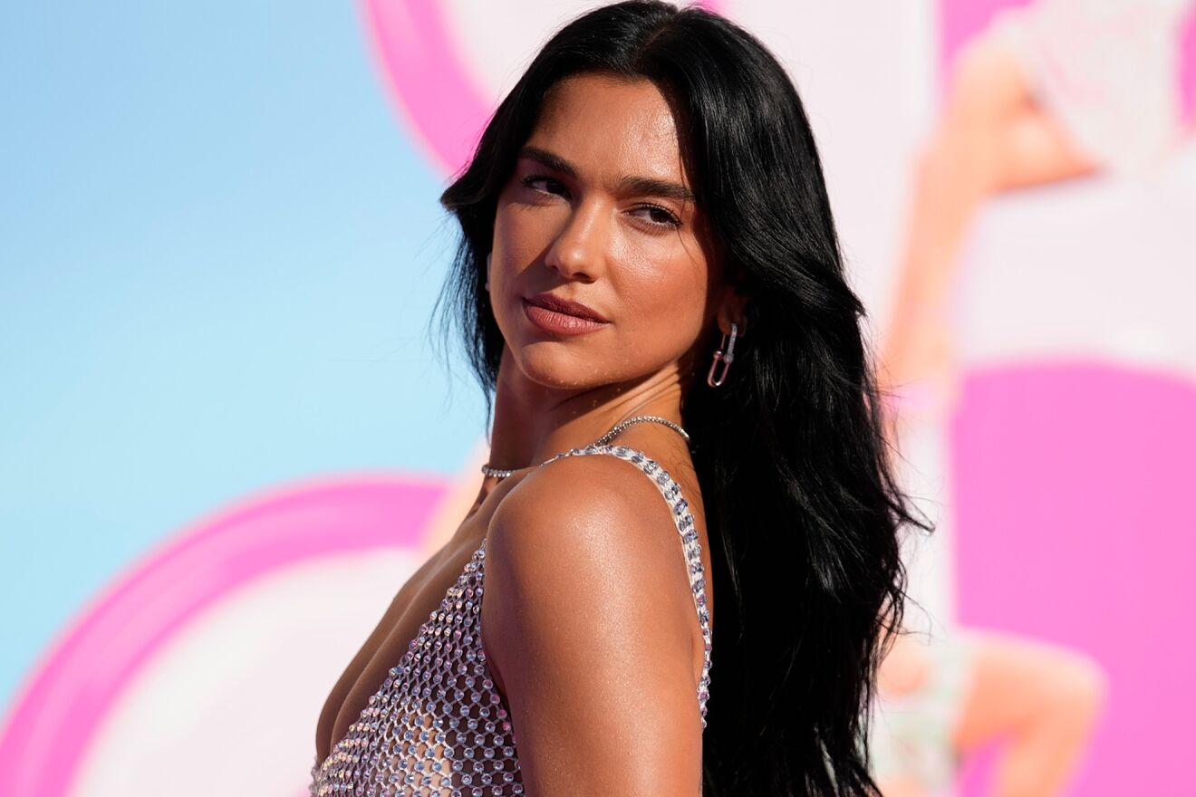 Albanian and British singer and actress, Dua Lipa.