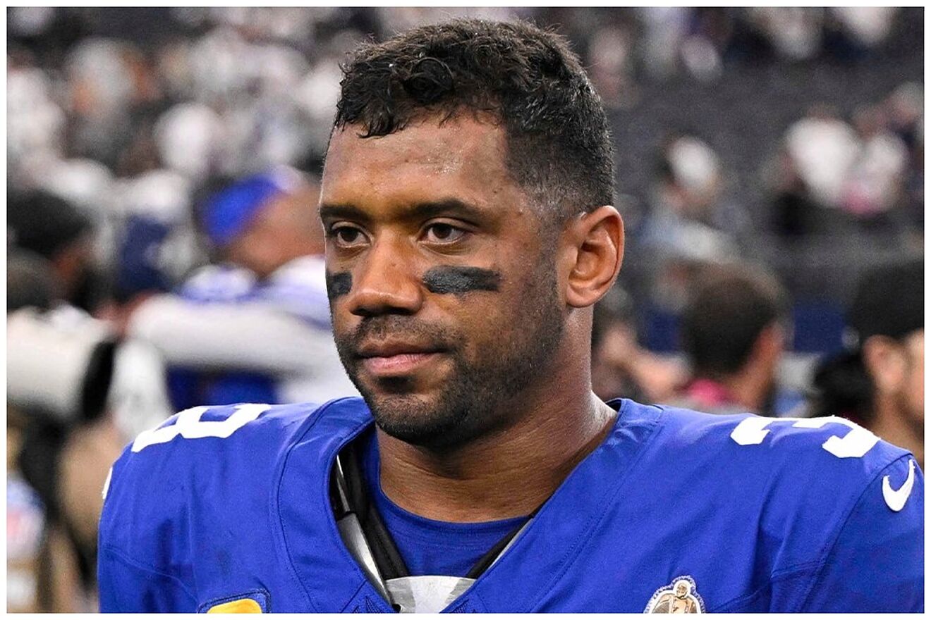 Russell Wilson steps aside as Giants start rookie QB as trade rumors heat up