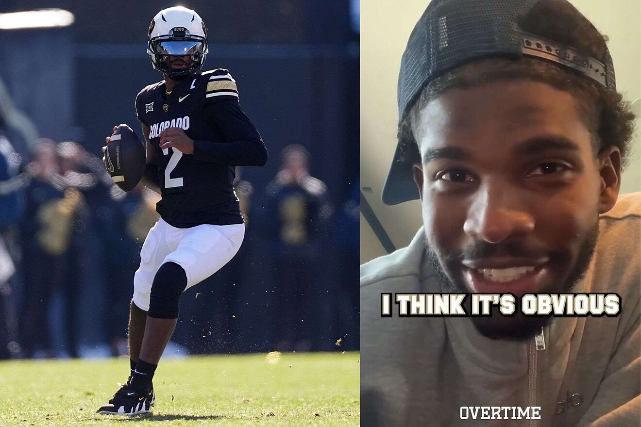 Watch Shedeur Sanders with a touch of arrogance as he talks about the...