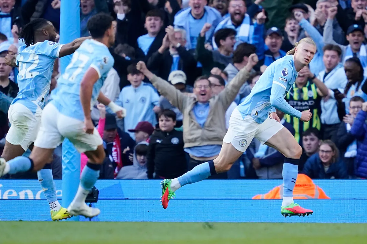 Erling Haaland sets the Premier League title race ablaze