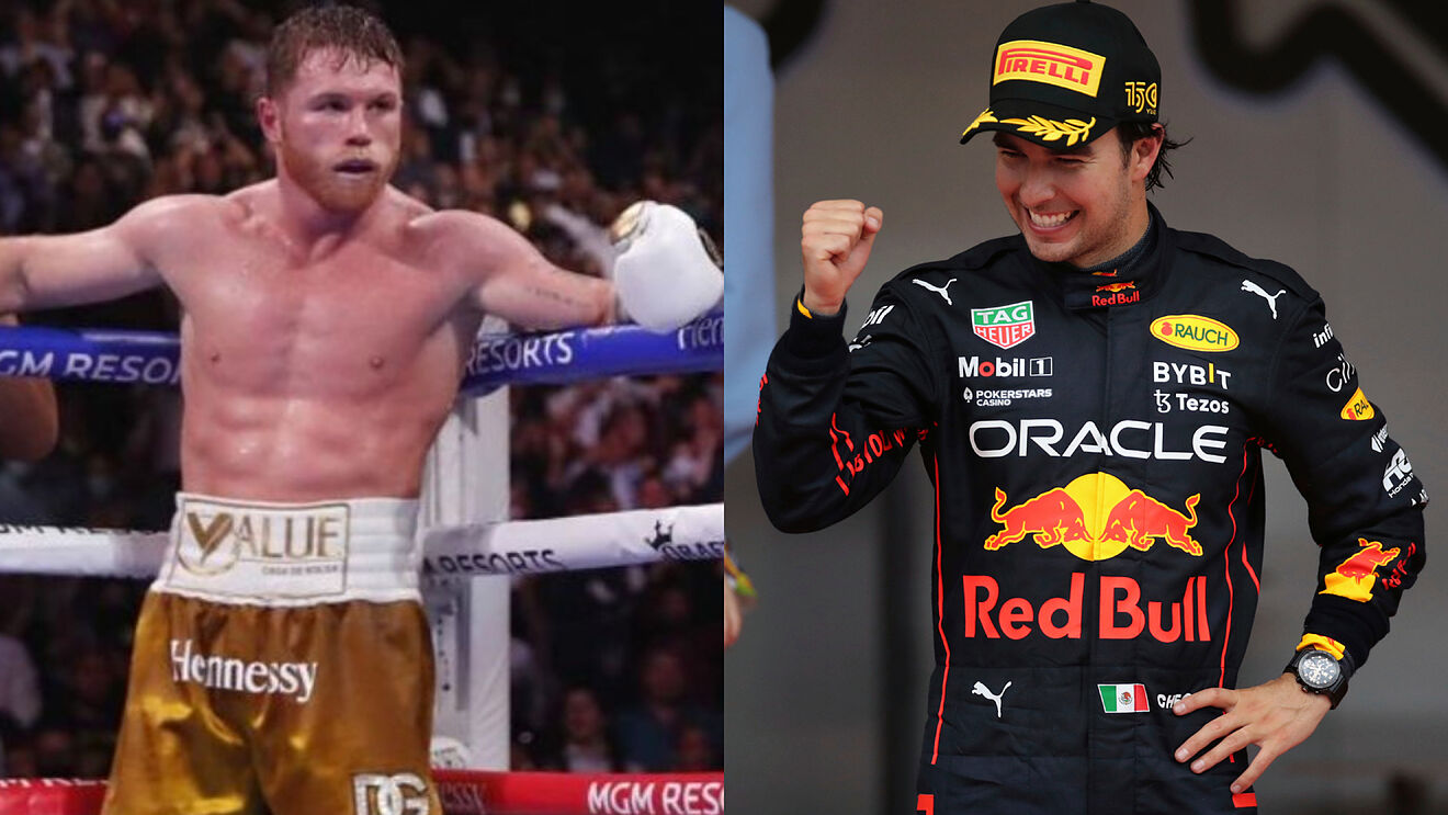 Canelo Alvarez and Sergio Perez.