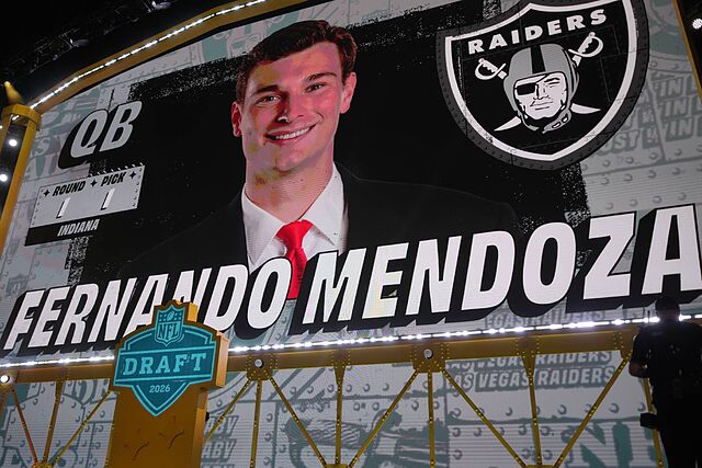 Fernando Mendoza, n�mero 1 del Draft de la NFL seleccionado por los Raiders