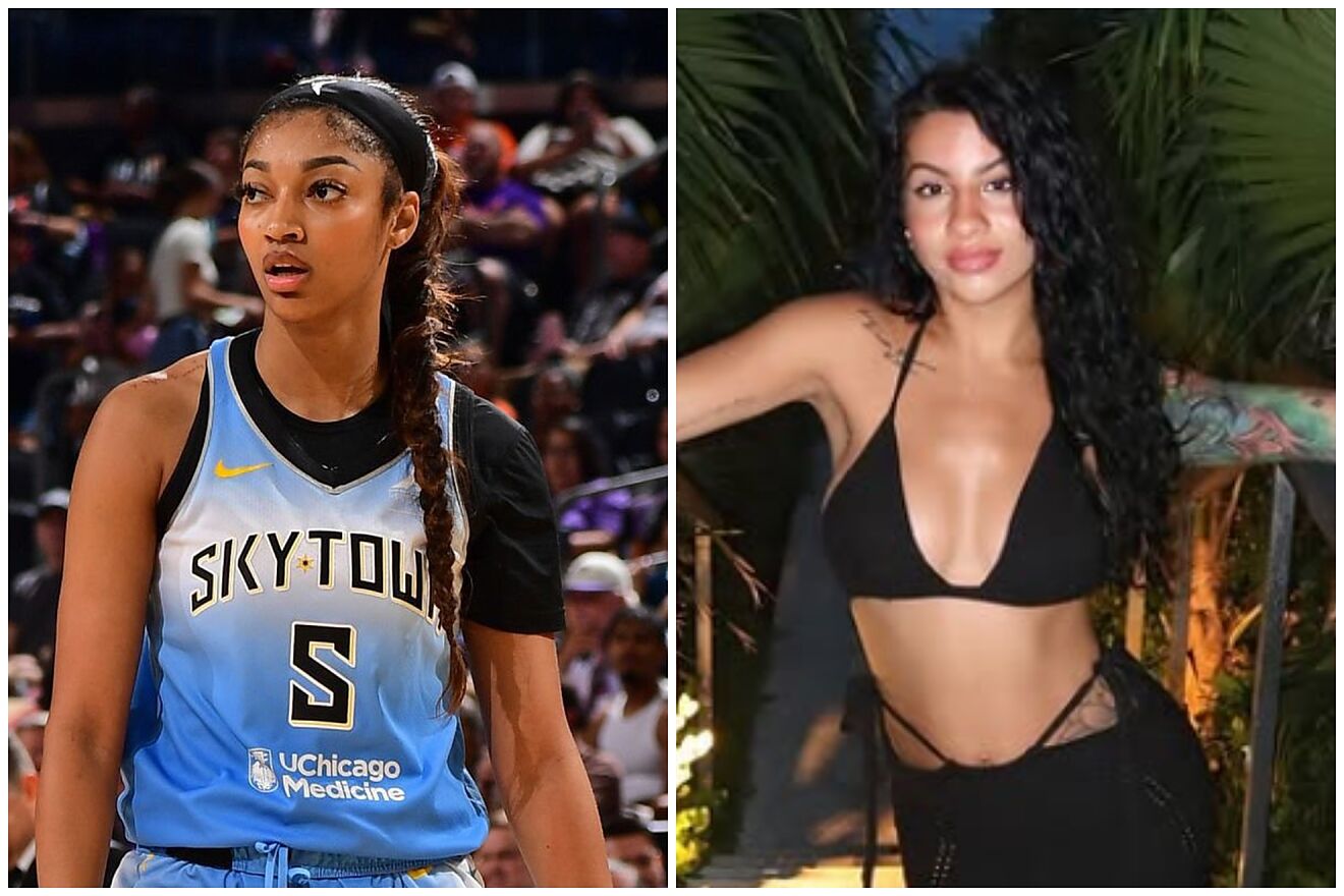 Angel Reese and Leanna Lenee