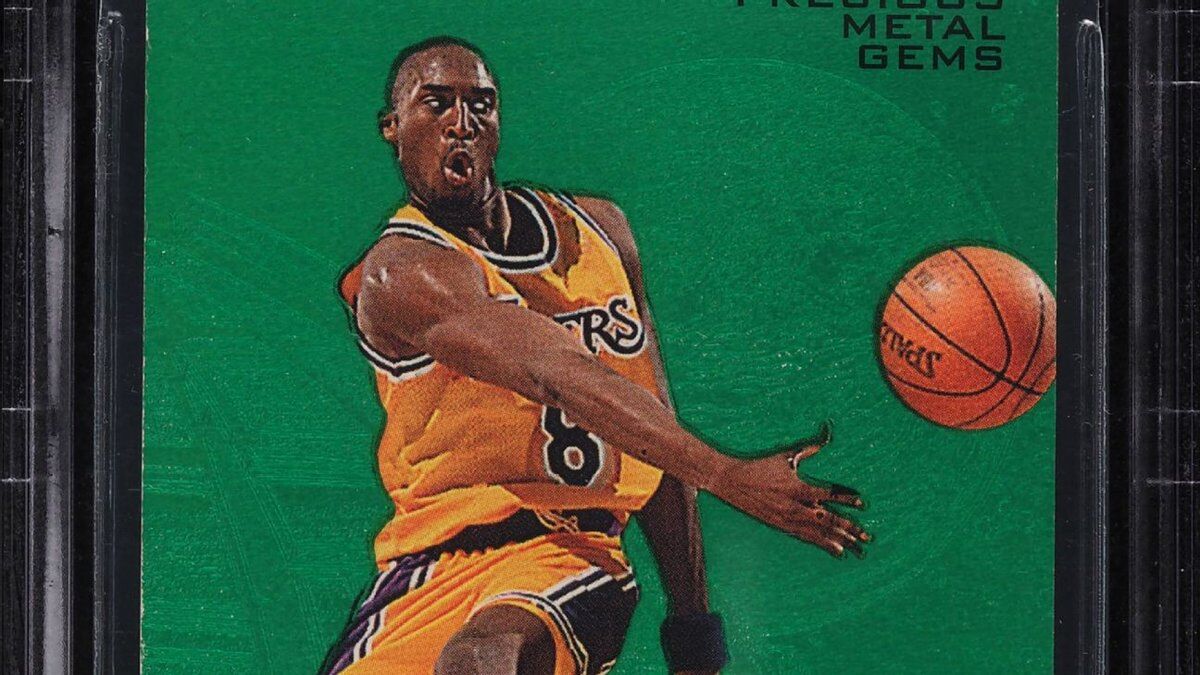 A Kobe Bryant Metal Universe collectible card sold for $2 million 