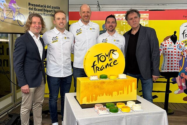 Así es el pastel del Tour 2026.