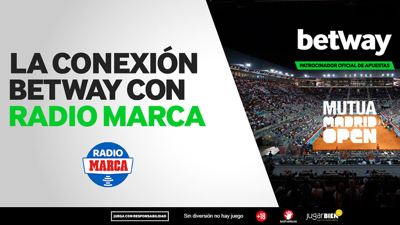 Conexi�n Betway del martes desde el Mutua Madrid Open
