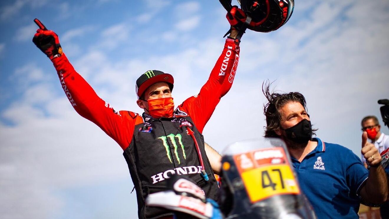 Kevin Benavides le da a Honda su segundo Dakar consecutivo.