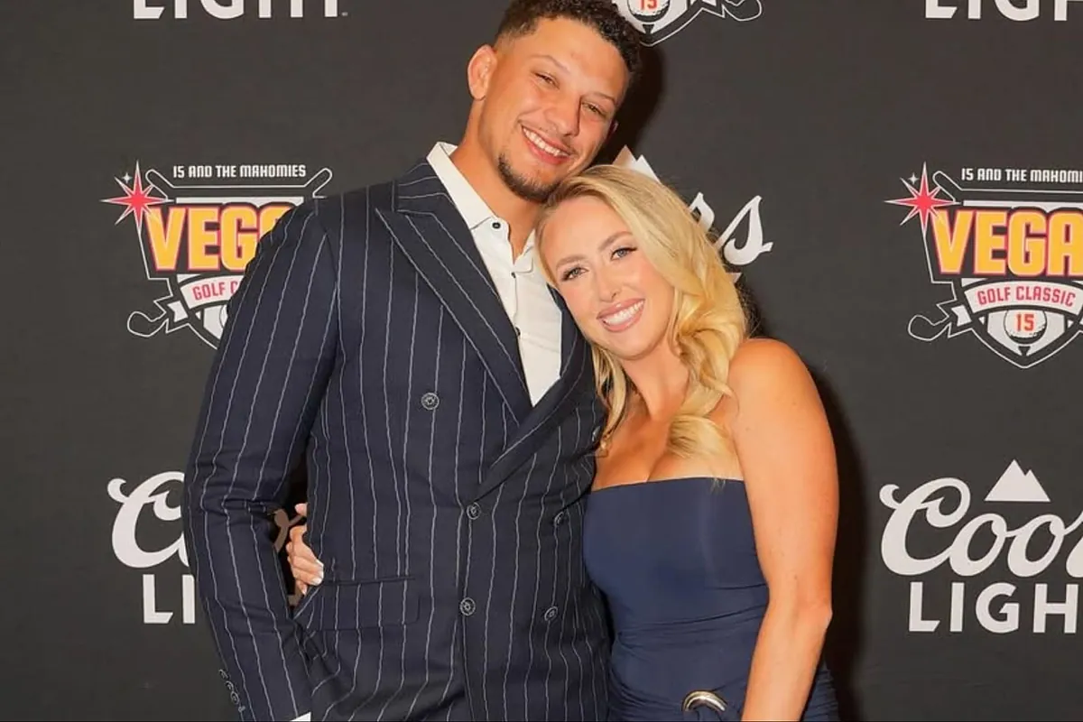 Randi Mahomes and Patrick Mahomes celebrate Brittany's NWSL advisory board achievement