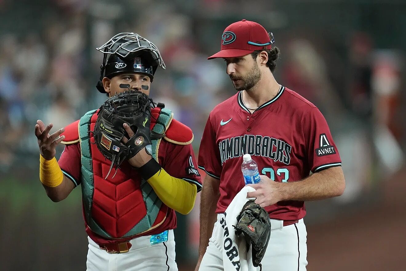 The player who suits the Yankees is in Arizona.