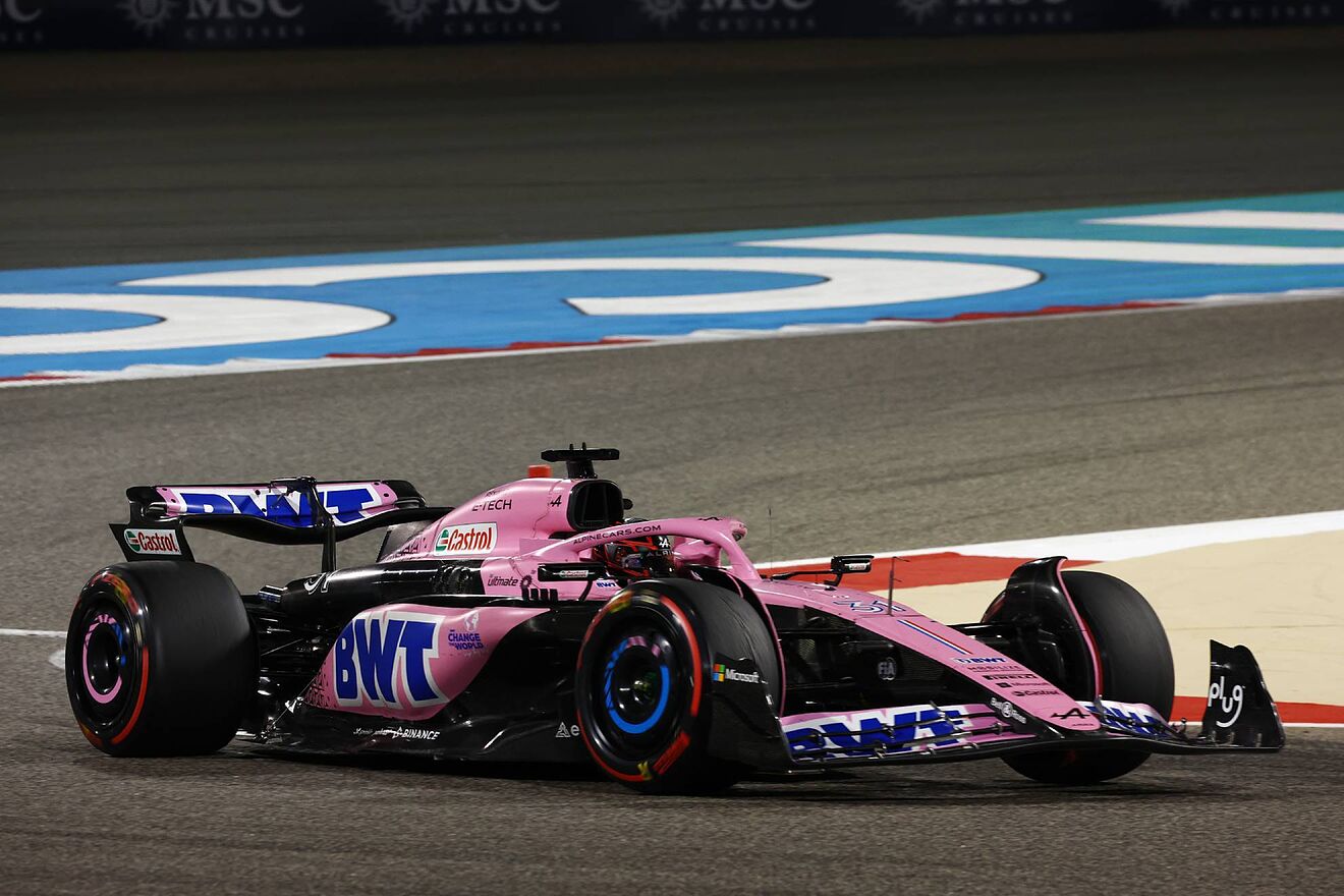 Esteban Ocon in Bahrain
