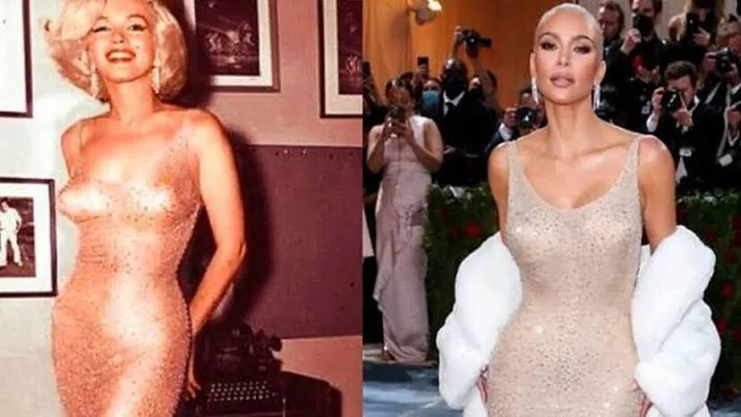 The sad story behind the Marilyn Monroe dress worn by Kim Kardashian | Marca
