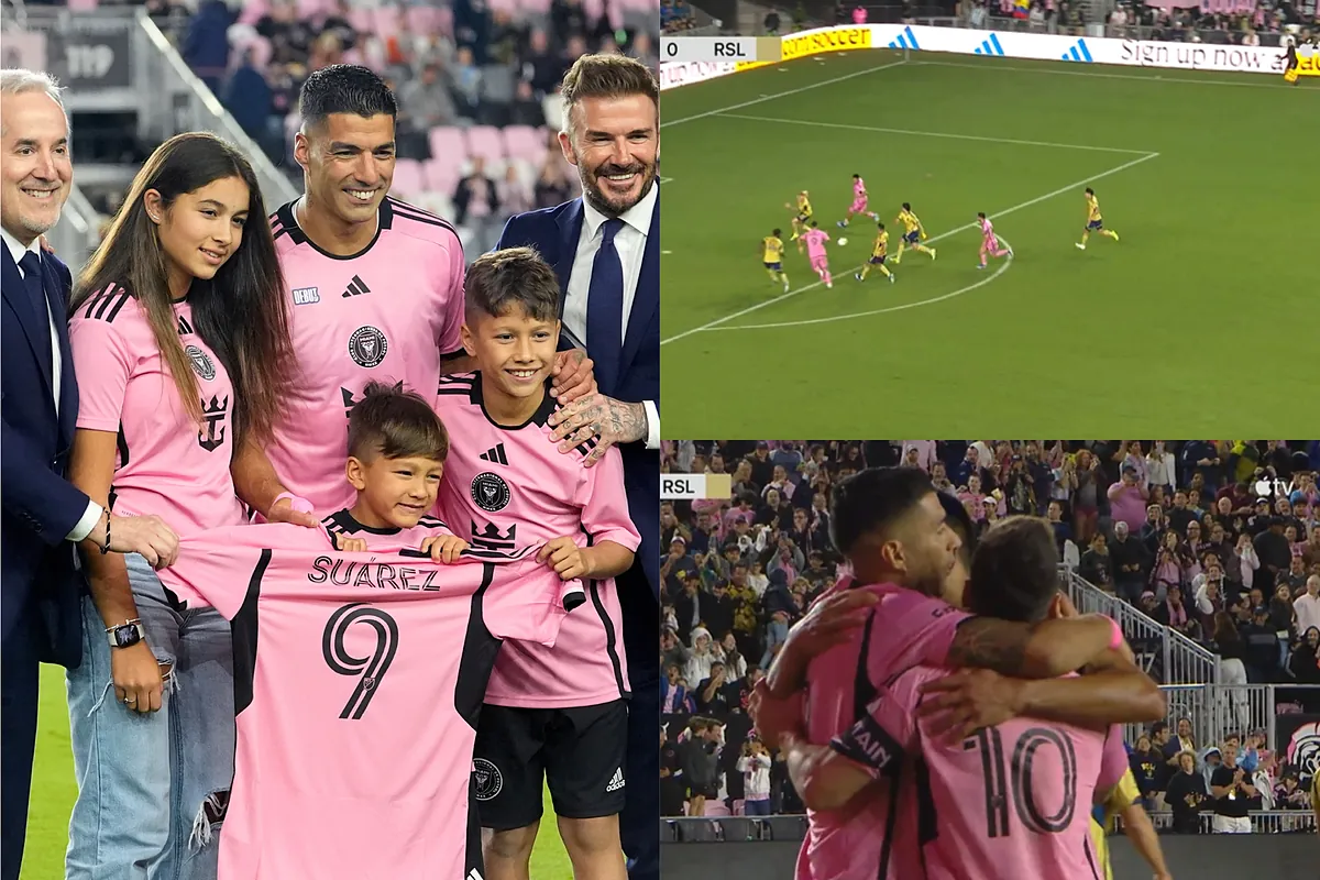 Mini Suarez Luis Suarez makes his official Inter Miami debut and shows that class ...