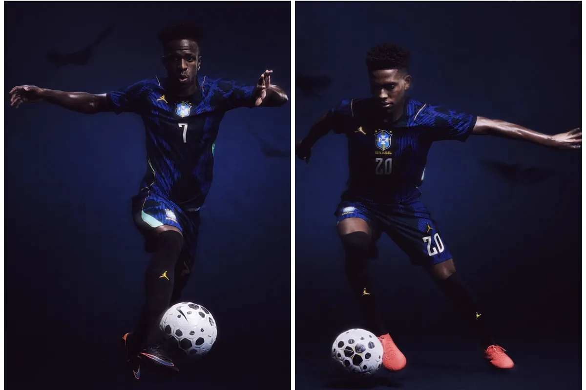 Brazil and Jordan Brand unveil historic away kit for 2026 World Cup