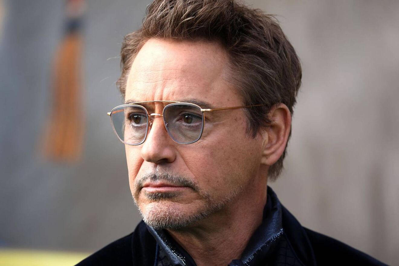 Robert Downey Jr. is totally unrecognizable with red hair and receding