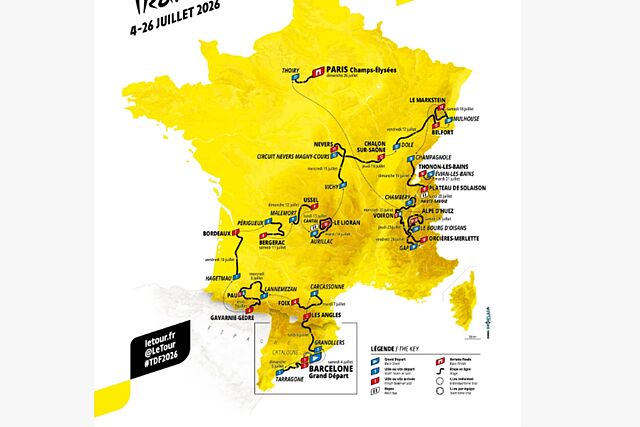 As� es el Tour 2026.
