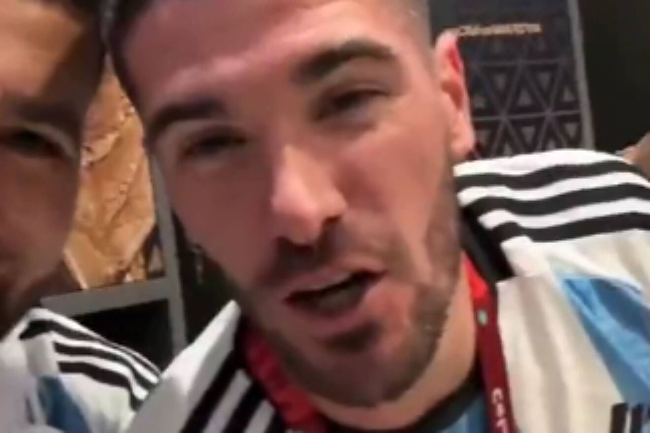 Rodrigo de Paul's video message to his critics: Suck my d**k!