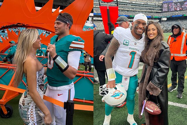 Nicolette Wilson and Annah Tagovailoa share emotional "Last spa day" as Dolphins offseason looms.