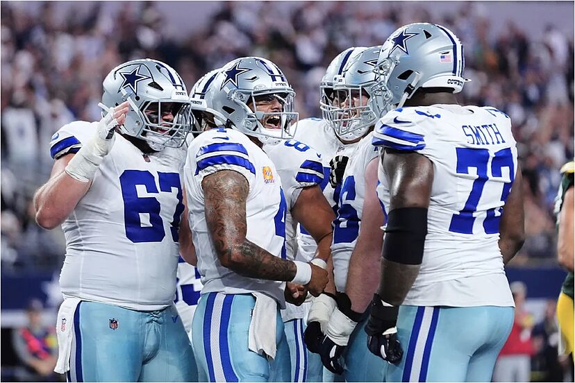 Dallas Cowboys on alert: Offensive line adjustments as they push in NFC East race | Marca