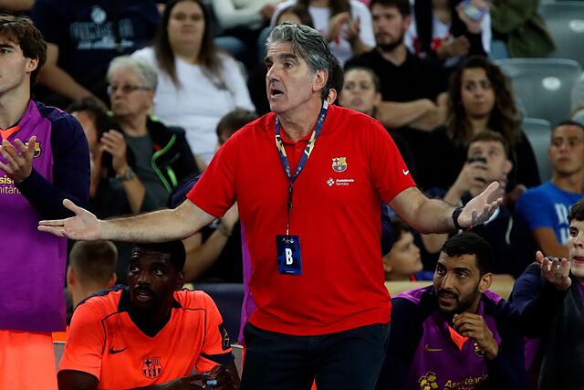 Antonio Carlos Ortega, t�cnico del Bar�a.