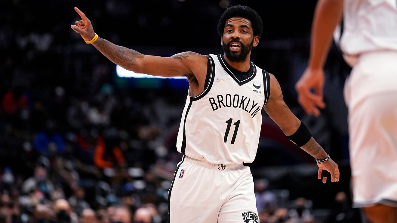 Nets' Kyrie Irving.