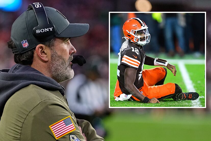 The harsh statement from Shedeur Sanders against Kevin Stefanski after his  NFL debut with the Cleveland Browns | Marca