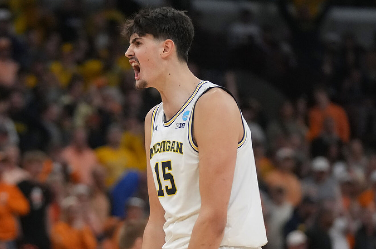 Aday Mara has turned into a star in his first season with the Michigan...