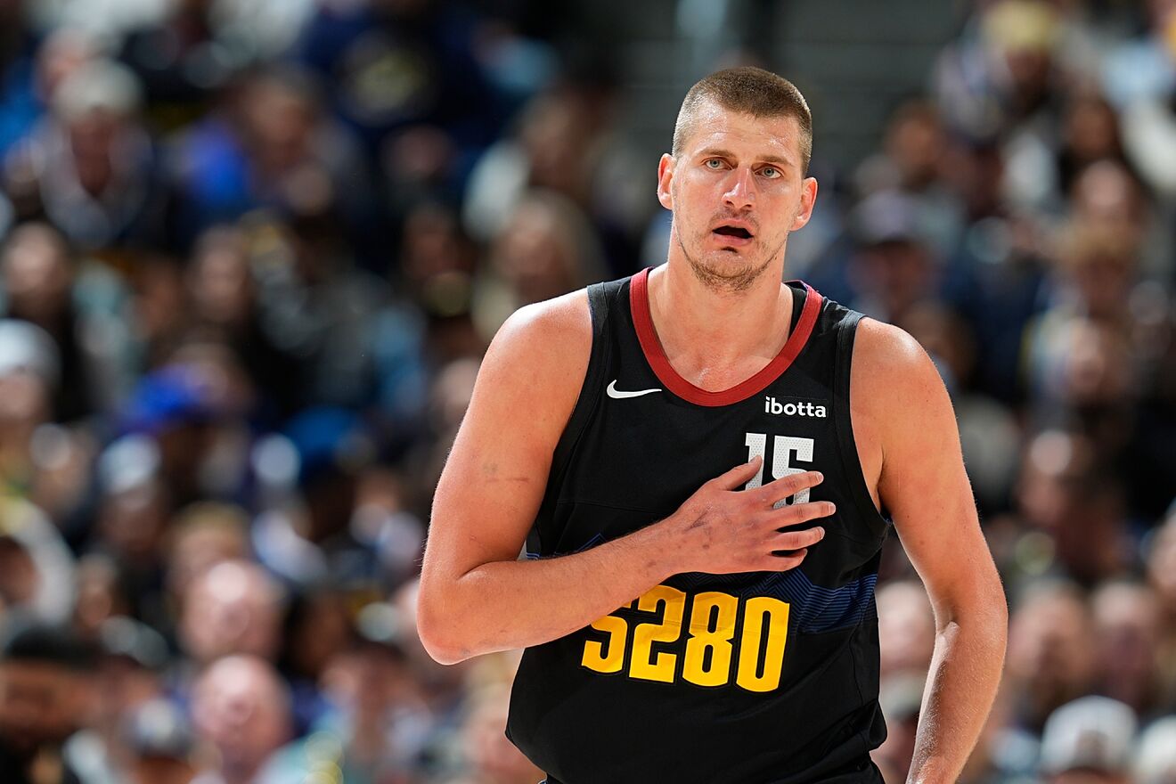 Nikola Jokic earned the top spot among players on NBA2k25