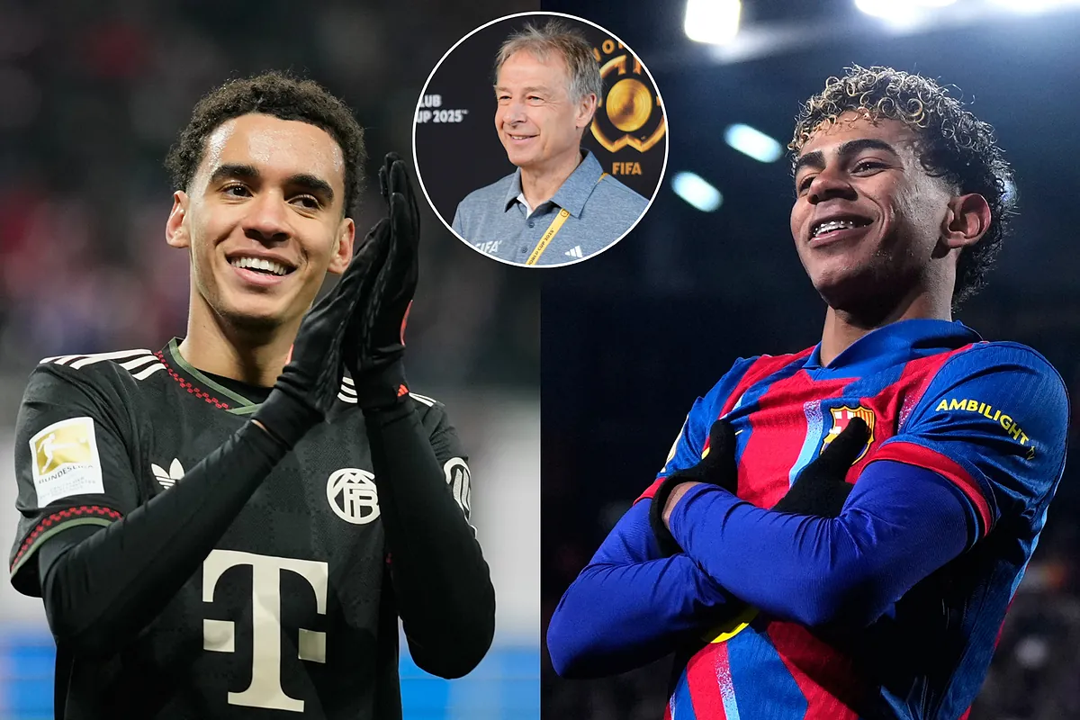 Jurgen Klinsmann: "If Lamine Yamal and Musiala were Italian, they'd probably be playing in Serie B"