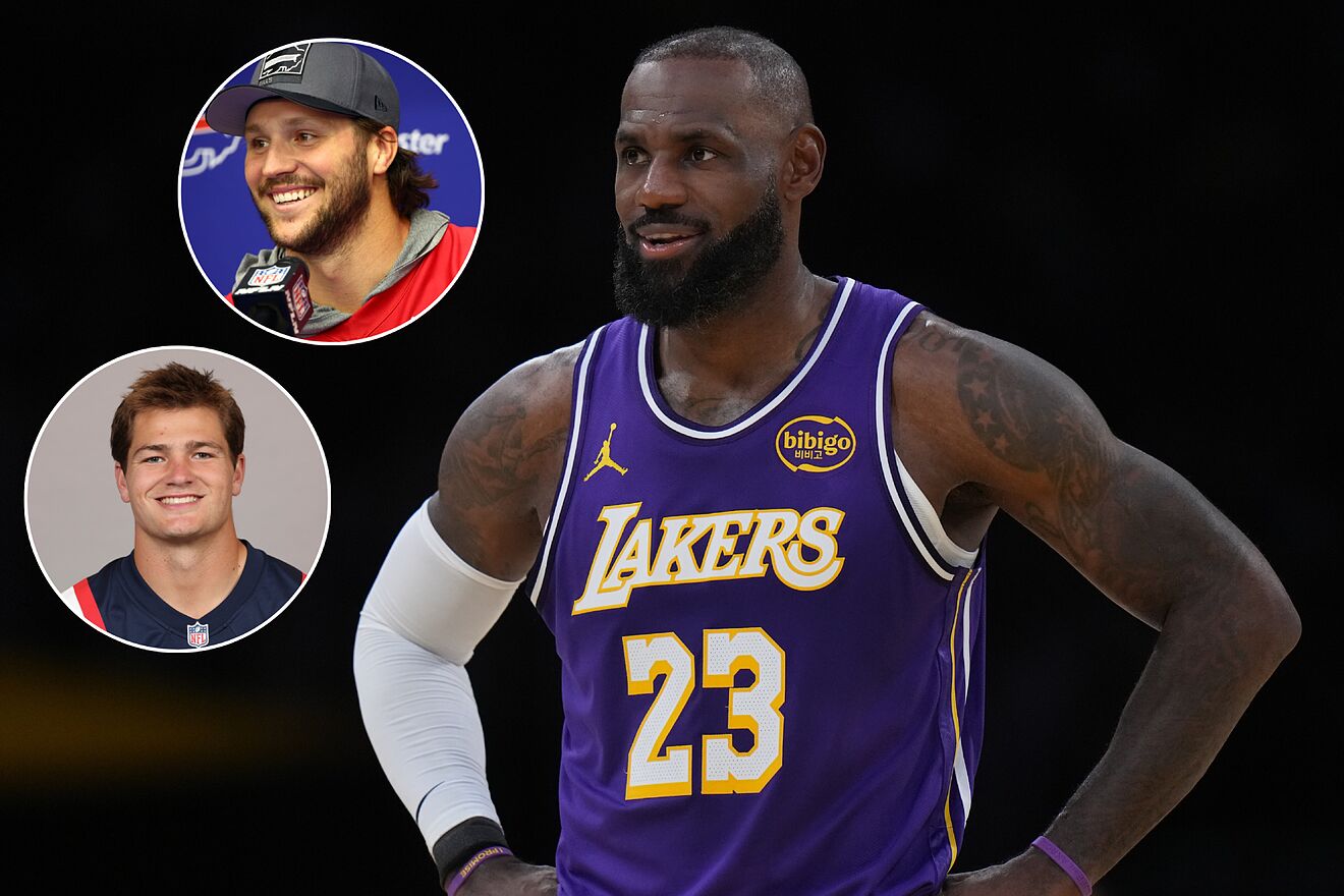 LeBron James predicted who will win the Patriots-Bills game in Week 15